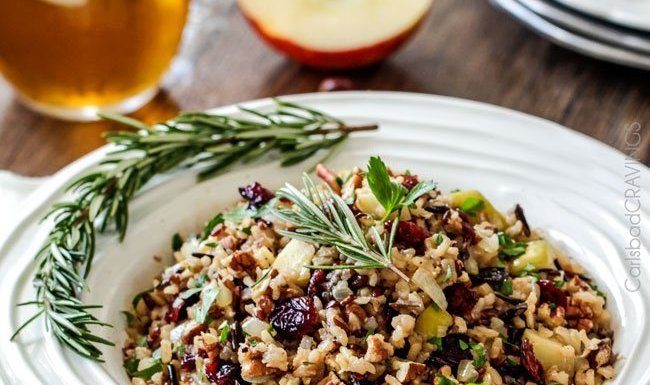 Rice Pilaf with Cranberries