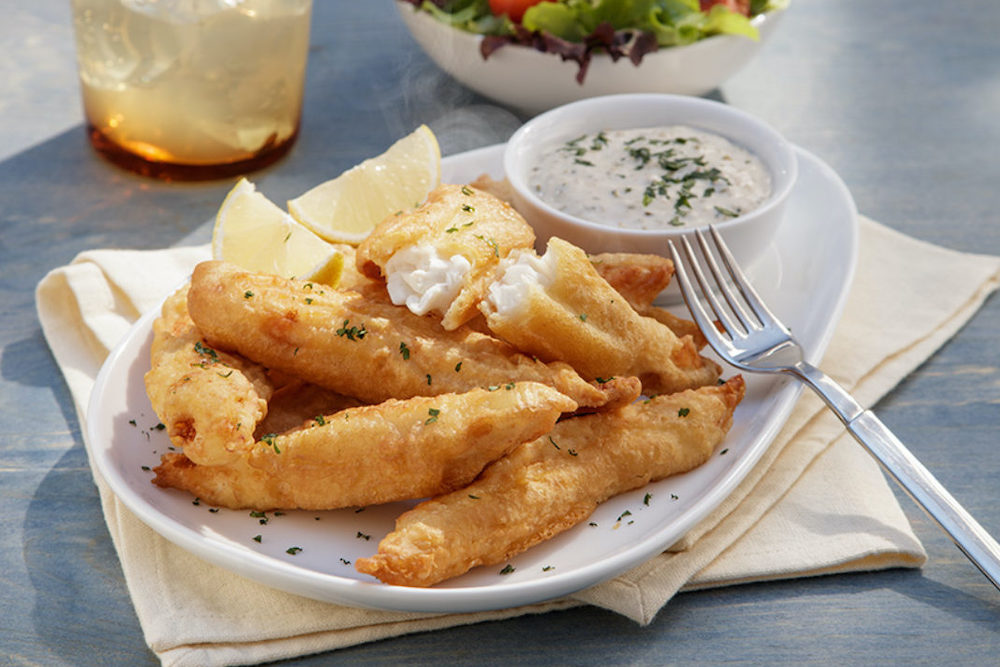 Tilapia ’n’ Chips with Tartar Sauce - The Healthy Fish